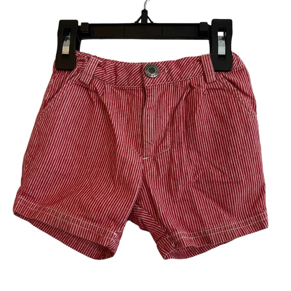Wheat red striped shorts